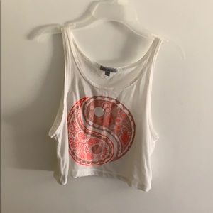 Cropped tank top